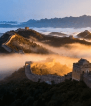 长城云海日出全景13969#横屏 