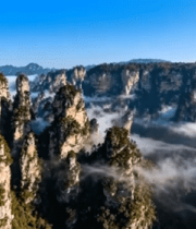 张家界武陵源自然风光全景14316#横屏 