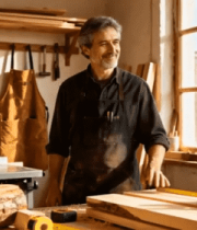 	 木工在工作室工作场景13933#横屏 