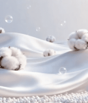 棉花与织物气泡场景素材4612#横屏 