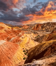 张掖七彩丹霞自然风光6028#横屏 