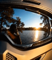 摩托车头盔镜片反射自然风景4155#横屏 