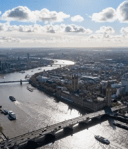 伦敦城市风光俯瞰全景(1)13137#横屏 