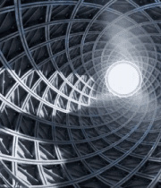 螺旋状隧道内部空间画面3409#横屏 