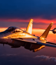 战斗机编队空中飞行画面162#横屏 