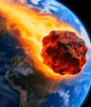 陨石撞击地球场景13445#横屏 