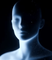 粒子光效人体轮廓素材14737#横屏 