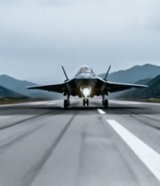 战斗机跑道准备起飞画面10454#横屏 