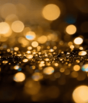 金色粒子光斑背景素材13177#横屏 