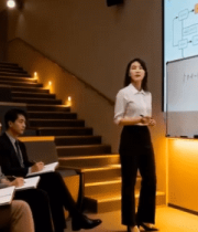 讲师在教室讲解公式13710#横屏 