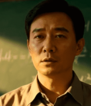 教师于黑板前授课场景(1)10979#横屏 