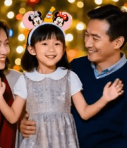 家庭节日合影5347#横屏 