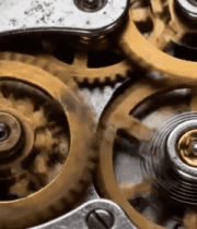 机械手表内部齿轮特写(4)14798#横屏 