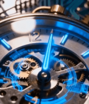 机械手表内部齿轮特写751#横屏 