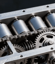 机械齿轮发动机内部特写87#横屏 