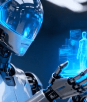 机器人展示虚拟人物影像14260#横屏 