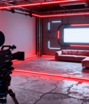 演播室拍摄场景素材14696#横屏 