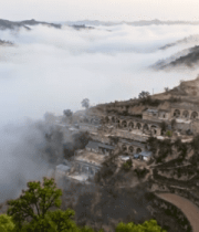 黄土高原云海景观6282#横屏 