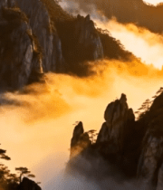 黄山云海日出自然景观14#横屏 