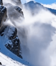 雪山雪景自然风光(1)8740#横屏 