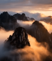 黄山云海日出景观(3)12247#横屏 