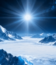 雪山星空日出全景素材14487#横屏 