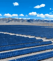 荒漠太阳能光伏电站全景1139#横屏 