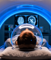 患者接受核磁共振检查8331#横屏 