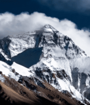 雪山巍峨壮丽全景6378#横屏 