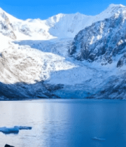 雪山湖泊自然风光素材8230#横屏 