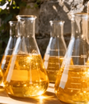 户外托盘上的实验玻璃器皿13447#横屏 