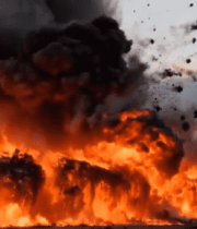 户外大型火焰爆炸场景432#横屏 