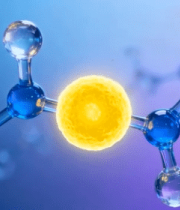 渲染分子结构素材12517#横屏 