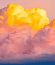 绚丽多彩云朵天空景象3798#横屏 