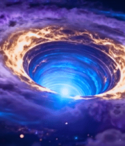 绚丽宇宙星云旋涡画面13169#横屏 