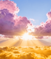 绚丽云海与阳光美景1504#横屏 