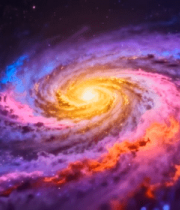 绚丽星系宇宙太空场景727#横屏 