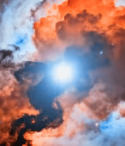 绚丽星云太空景象3096#横屏 