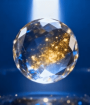 悬浮钻石粒子光效素材13886#横屏 