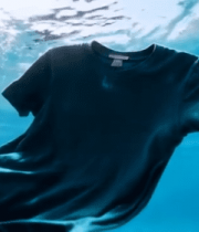 恤在海底水中漂浮6084#横屏 