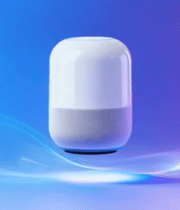 悬浮白色智能音箱素材4741#横屏 