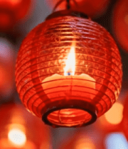 红色灯笼特写10403#横屏 