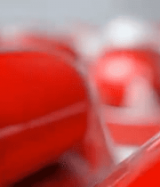 红白胶囊药品微距特写14530#横屏 