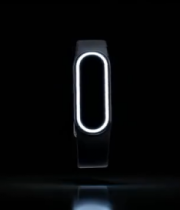 黑色智能手环特写14365#横屏 