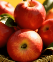 红富士苹果特写5780#横屏 