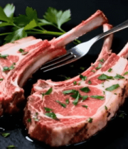 新鲜生牛排特写13838#横屏 