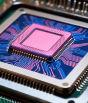 芯片处理器特写5278#横屏 