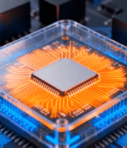 芯片电路板特写4442#横屏 