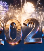 新年烟花渲染素材8306#横屏 