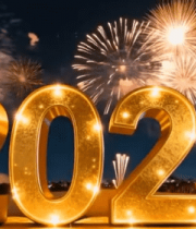 新年烟花场景44#横屏 